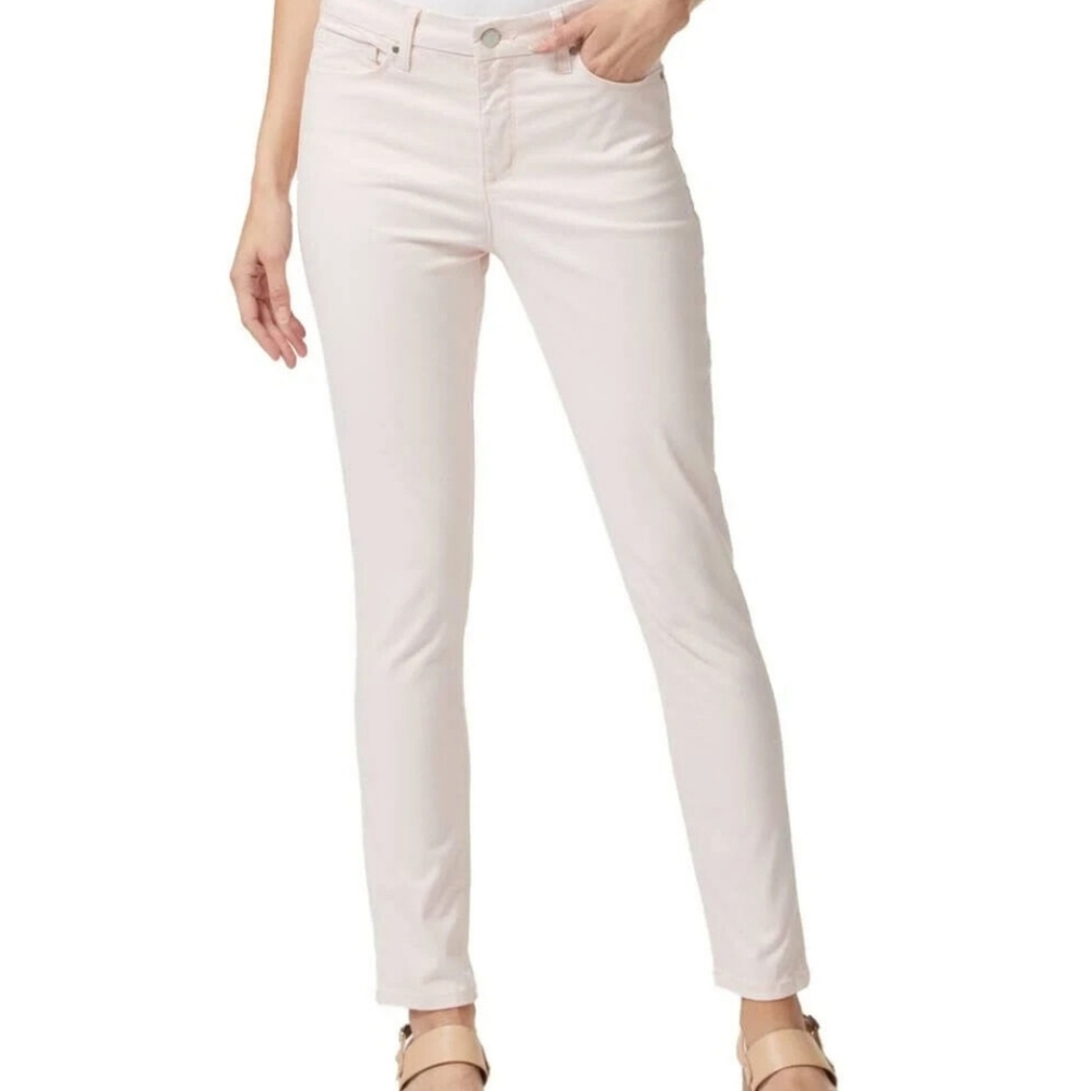 Eileen Tracy Organic Cotton cream Jeans Size 4 NWT